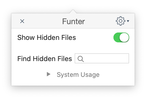 Terminal show hidden file mac